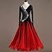 Red,XXL,Ballroom Dance Competition Dresses Women's Tango Foxtrot Performance Dancing Clothes Waltz Salsa Dancing Outfit