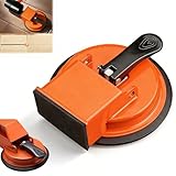 2026 Upgrade Floor Gap Fixer Tool, Heavy Duty Gap Repair Tool with Suction Cup, DIY Plank Grabber for Seamless Home Installation, Suitable for Various Smooth Floor Surfaces (Orange)