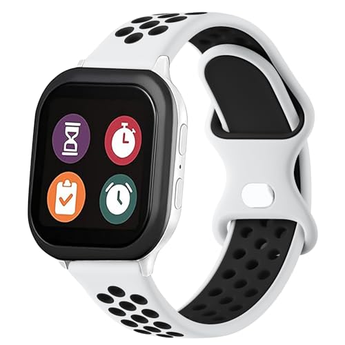 Meliya Silicone Bands for Gizmo Watch 3/2/1 Gabb Watch SyncUP Watch for Kids, 20mm Soft Silicone Sport Band Replacement for Boys and Girls
