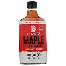 Lakanto Maple Flavored Syrup, Sugar Free, Diet Friendly, 13 Fluid Ounce Pack Of 8