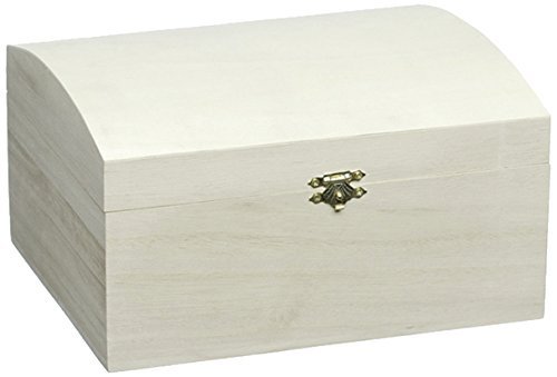 Knorr Prandell 218735732 Knorr prandell 218735732 Truhe 19,5 x 12,5 x 10 cm , mit gewölbtem Klappdeckel und Verschluss