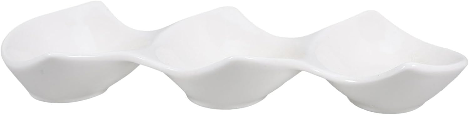 Alipis 1pc Ceramic Sauce Dipping Bowl Multipurpose Dish for Serving Snacks Dressings and Condiments Restaurants