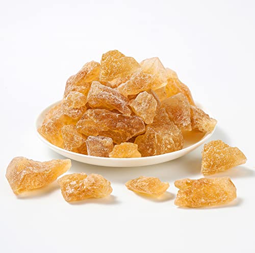 Premium Rock Sugar 10 Oz/283g,100% Natural & No Additives,黄冰糖.