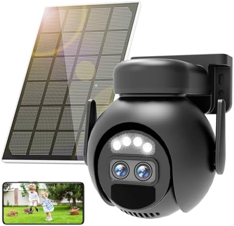 Amazon : Uniter 4K Solar Security Camera Wireless Outdoor, 8MP 2
