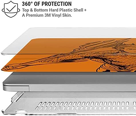 Skinit Case + Skin Compatible with MacBook Air 13in M1 (2021) - Officially Licensed Warner Bros Aquaman Comic Pop Design