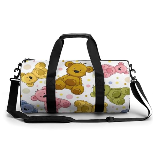 Sac de sport ours de dessin animé pour vos week-ends camping et randonnée