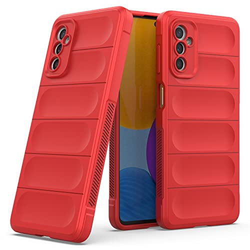 Amazon Brand - Solimo Mobile Cover for (Silicone_Red)