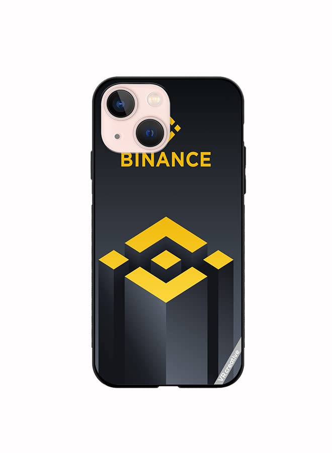 VR Creative Protective Case Cover For Apple Iphone 13 Binance Logo Design Multicolour NR022209
