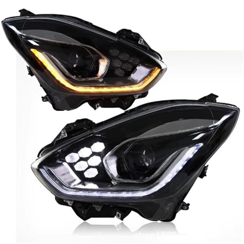 �t���i Compatible With Suzuki For Swift Headlight 2018 2019 2020 2021 �w�b�h���C�g DRL�^�[���V�O�i�� �v���W�F�N�^�[�����Y �w�b�h�����v�A�b�Z���u���[