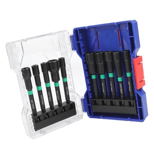 Hexagonal Shanks Socket Driver Set Practical Fastening for Quick and Secure in Various Size Secure