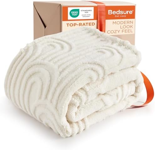 Bedsure GentleSoft Cozy Throw Blanket for Couch - Soft Spring Boh...
