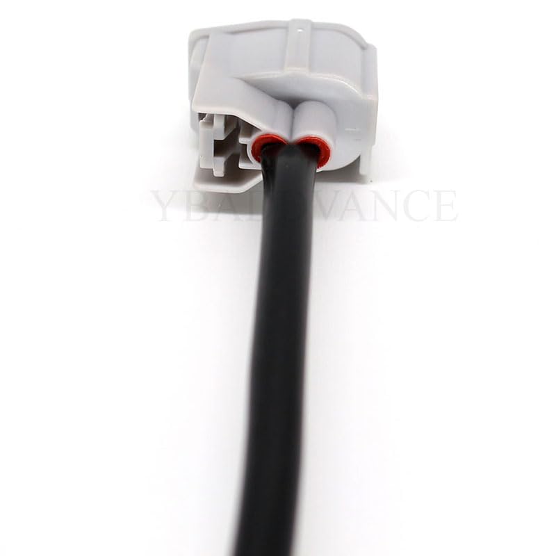 2 pin Fuel Injector RDX to obd1 Cable Connector - (Color Name: Black)