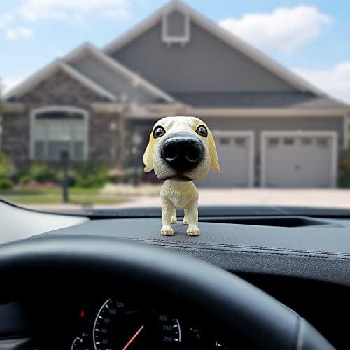 Cogeek Bobble Head Dogs Bobbing Heads Car Dash Puppy Car Decoration (Labrador) #TOP4