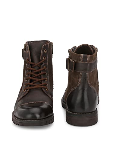 Image of Harrytech London High Ankle Leather Boots for Men