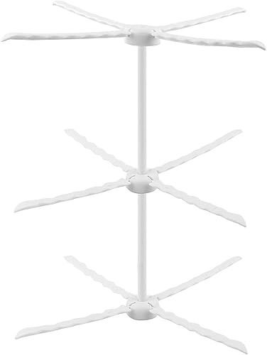 Escurridor de pasta plegable, 2 unidades, plástico de grado alimenticio, para fondant de azúcar y flores, estante de secado de flores, estante de