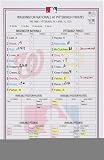 Washington Nationals Game-Used Lineup Card vs. Pittsburgh Pirates on April 16, 2025 - MLB Game Used Lineup Cards