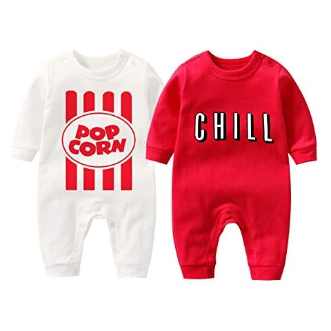 culbutomind Yummz - Divertido pelele para bebé rojo y amarillo Cover