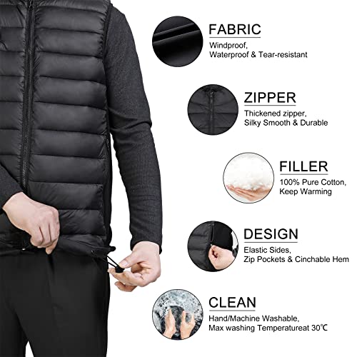 Heated Vest for Men with Battery Included for Winter