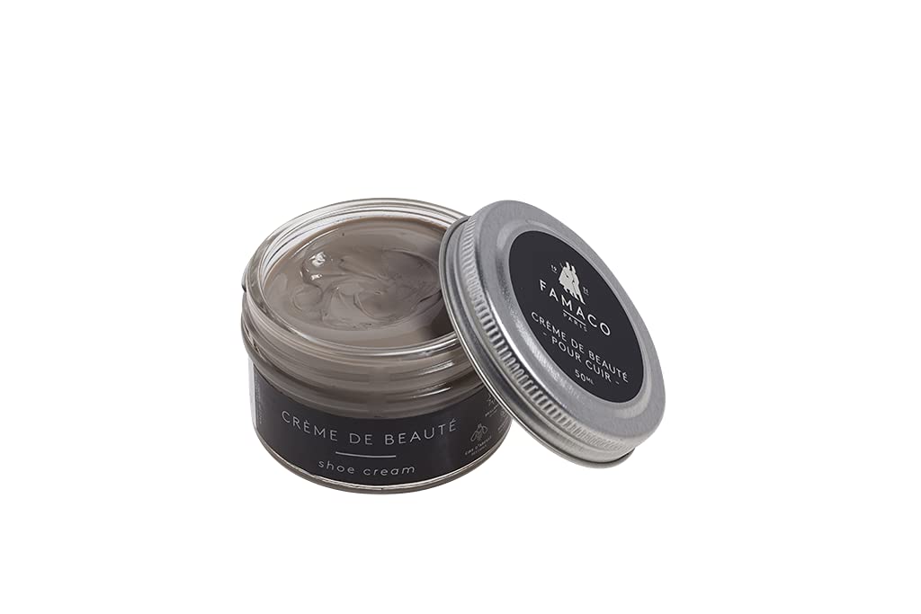 Famaco - Cirage Chaussure - Crème de Beauté - Pommadier 50 ml - Ravive les couleurs - Imperméabilise - Brillance longue durée - 3