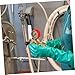 ULTECHNOVO 4pcs Oxygen Acetylene Gauge Covers Lightweight Shock Absorbing Pressure Gauge Protector Sleeves for Regulator Guard Suitable for Industrial Use