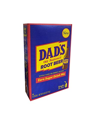 Dad's Old Fashion Rootbeer Singles To Go Drink Mix, 0.53