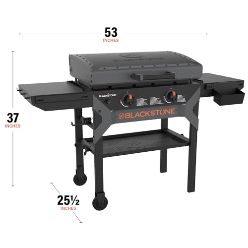 Blackstone-2311-Iron-Forged-28-Omnivore-Griddle-with-X-Braced-Hood-Powder-Coated-Steel-Black