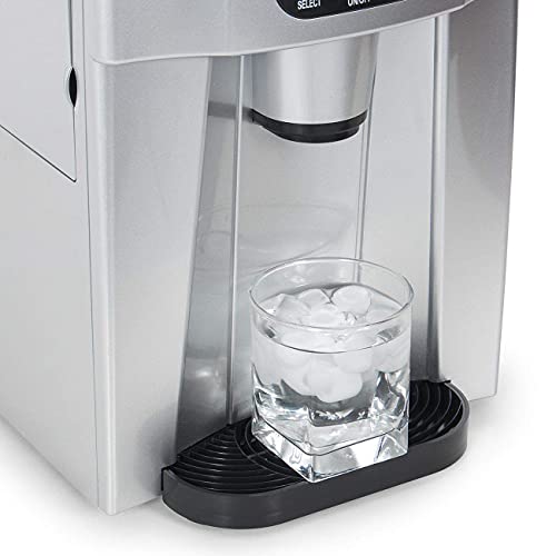 MHGD Gewerbliche Eismaschine, 80 lbs/24 h Edelstahl unter Theken-Eismaschine freistehend – Bild 5