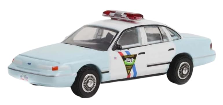 Greenlight 1:64 Hot Pursuit Series 42 1992 Crown Victoria miniatura 1
