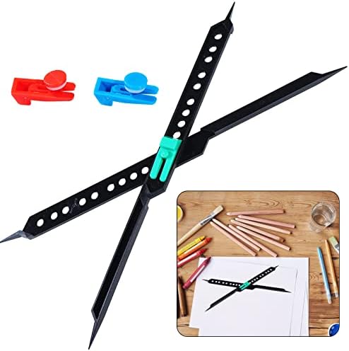 10 Inches Drafting Tools Artist Proportional Scale Divider, Drawing Tool for Artists, Adjustable Caliper and Subject Scale Divider for Art Drawing Tools (Black)