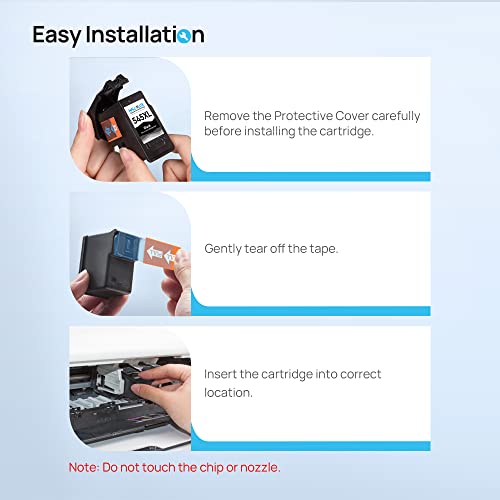 HALLOLUX PG-545XL CL-546XL Ink Cartridges, BK/C/M/Y multipack, Replacement for Canon 545 and 546 XL for Pixma MG3050 MG2500 MG2550S TS3150 TS3350 MG2555S TR4550 MG2950 MG2450 MG3053 MX495 - Image 4