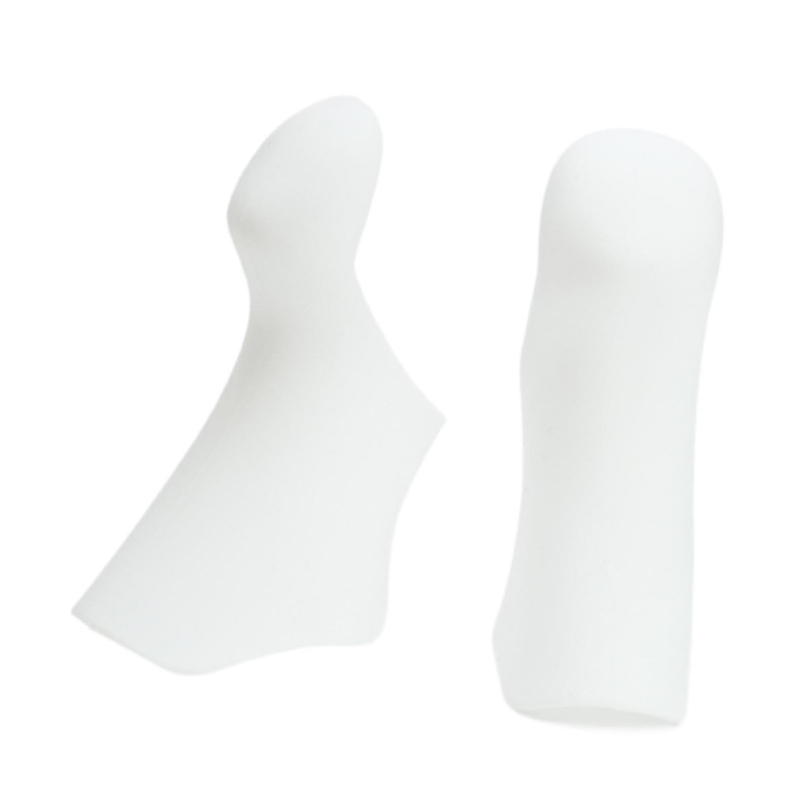 Pair of Shifter Lever Covers for Road Bike Brake Handles ST 2300/3400, White