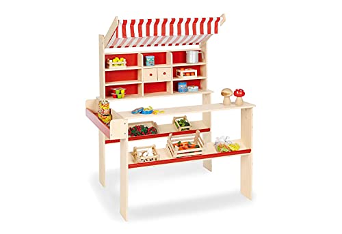 Preisvergleich Produktbild Pinolino 229011 - Marktstand 'Fine', rot