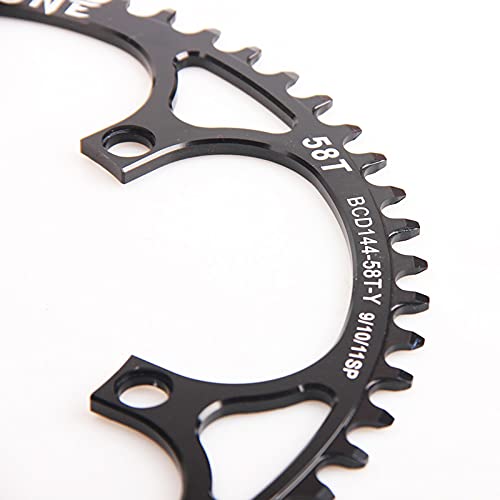 Corona Fissa Per Bici Da Pista BCD144 - Passo 1/2" X 1/8", Ingranaggio Per Fissaggio