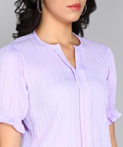Image of Stylistico Summer Puff Half Sleeve Formal Top for Office wear Women Short Tops for Party Stylish Western Top Casual top for Womens Tops for Jeans