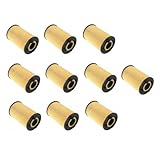10pcs Oil Filter Compatible with 2012- Ssangyong Korando 2.0L Petrol 1721840025 17218-03009