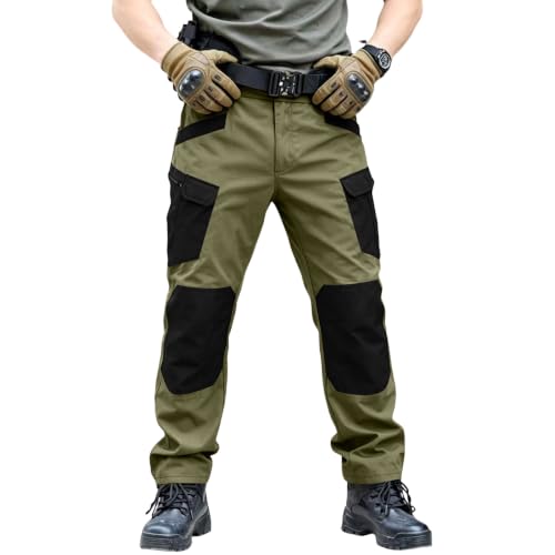 Tactical Cargo Pants for Men Ripstop Construction Waterproof Hiking Pants - image 3