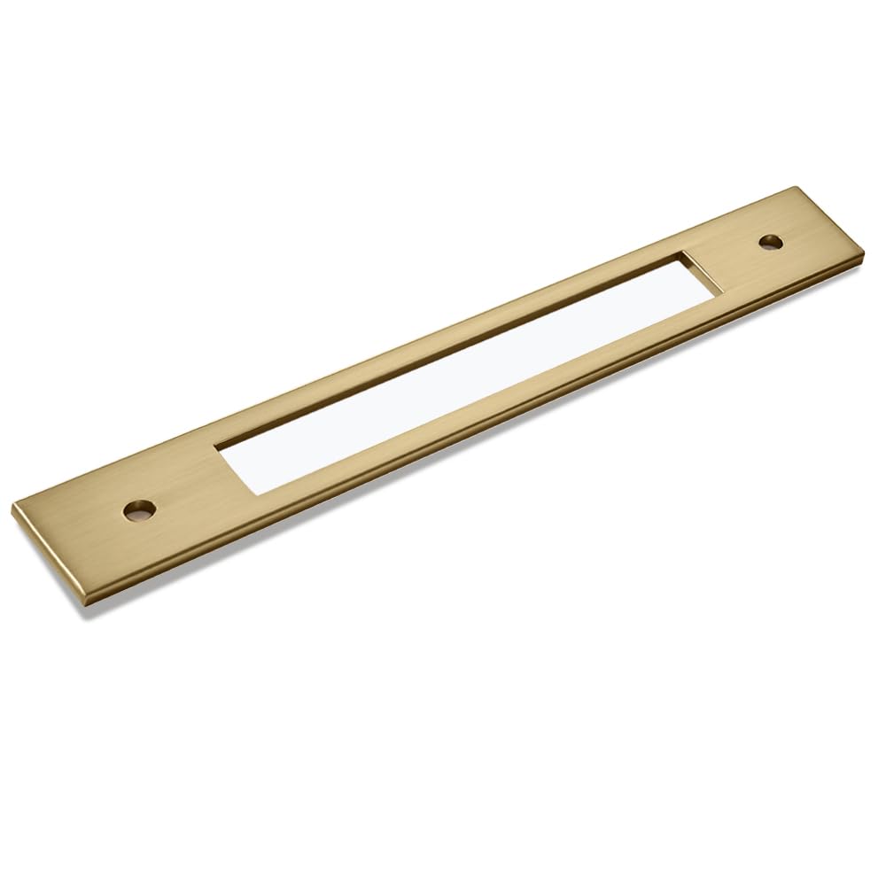 champagne bronze 12 in (305 mm) CTC cabinet backplates product photo