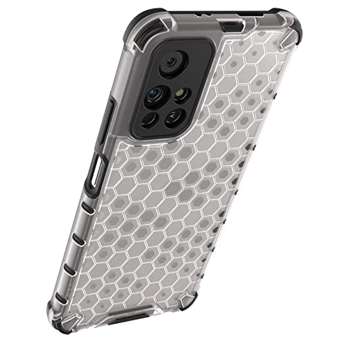 Image of Glasgow Back Case Cover Designed for Mi Redmi Note 11T 5G / Poco M4 Pro 5G - Transparent