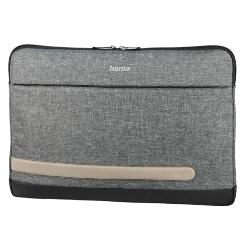 Funda para portátil 15,6 gris Hama Terra funda protectora acolchada para notebook
