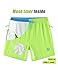 APTRO Mens Swim Trunks 5 inch Board Shorts Quick Dry Bathing Suits with Mesh Lining Beach Swim Shorts with Zipper Pockets Neon Green XL