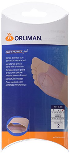Banda Orliman Elev Metatarsal GL-206 contre les douleurs plantaires de marche