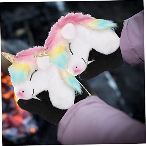 Esquiar con unicornio BESPORTBLE cálidos y cómodos para manos infantiles 3