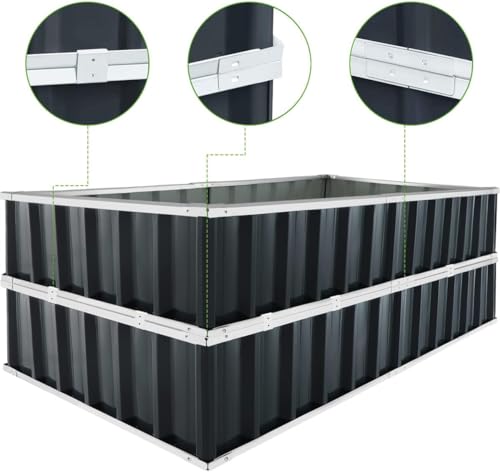 image for KING BIRD Raised Garden Bed 68