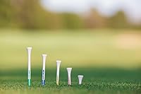 Vista 3 de Pride Professional Tee System - Soporte para bola de golf ProLength Plus, 3-1/4 pulgadas, 135 unidades, color blanco