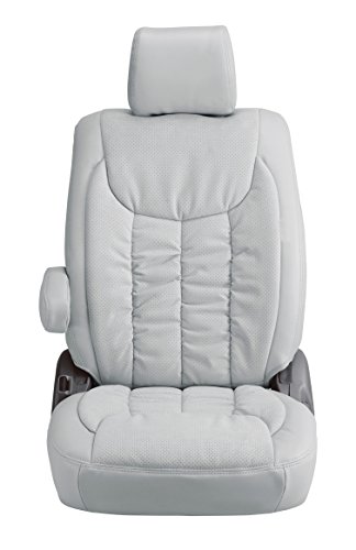 クラッツィオ シートカバー セレナ C27系 H30/3~7人乗り 2列目 超ロングスライドシート 最高級本革 ECT Clazzio ライトグレー EN-5632