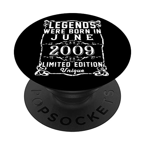 Cumpleaños Junio 2009 Edición Limitada Regalo Legend June PopSockets PopGrip Intercambiable