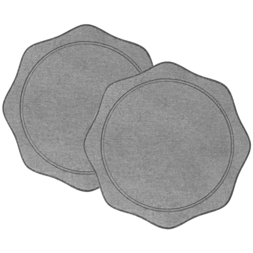 worien Almohadilla Absorbente de Secado Rápido de Barro de Diatomeas Naturales, Almohadilla para Maceta para Regar Flores y Almohadilla Base de Plantas