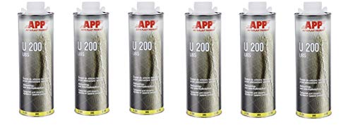 Anti-gravillons blanc U200 insonorisant et protecteur en lot de 6