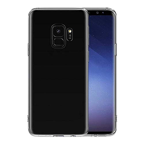 Image of Solimo Basic Case for Samsung Galaxy S9 (Silicone Transparent)