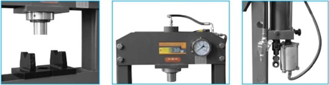 CATOCCI MACCHINE PRESSA Pneumo-IDRAULICA da 50 TONNELLATE MARCOTOOLS 03.031.27